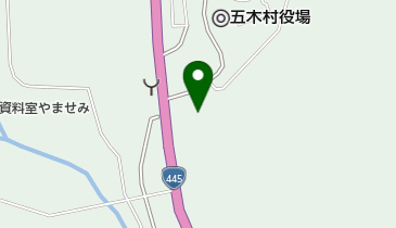 五木村歴史文化交流館の地図画像