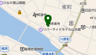 久保田不動産の地図画像