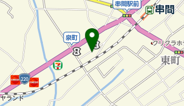 スナック彩の地図画像