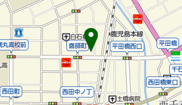 磯之家鷹師店の地図画像