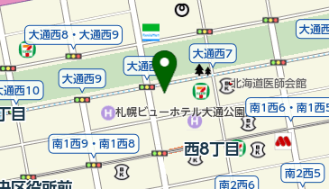有限会社ツインクル地所札幌本店の地図画像