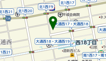 北海道造形美術学院の地図画像