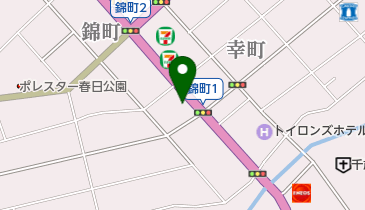 和田ふとん店の地図画像