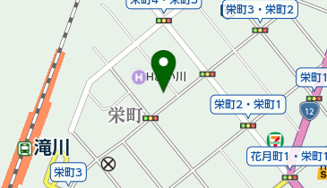 読売新聞滝川中央店の地図画像