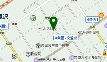 もんじゃ焼ドラゴンの地図画像