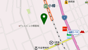 ほけんGUIDE小樽の地図画像