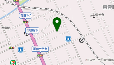 串焼涼の地図画像