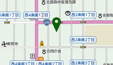 高橋美容室の地図画像