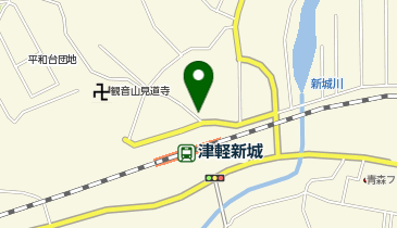 クリーニングのツルヤ 新城店の地図画像