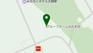 グループホームおおま荘の地図画像