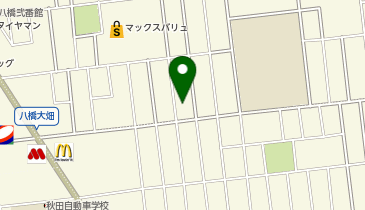 秋田市 中央市民サービスセンター 泉地区コミュニティセンターの地図画像