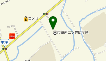 能代市役所 農業委員会事務局 二ツ井地域局受付の地図画像