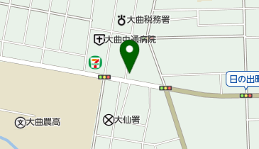 大曲カイロ整体院の地図画像