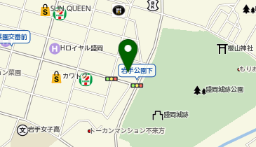 税理士法人キーファス盛岡の地図画像
