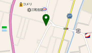 障がい福祉サービス事業所あめ・はるの地図画像