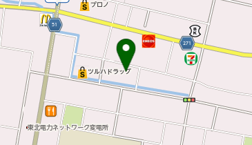 梅津空調設備の地図画像