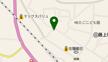 結城理容所の地図画像