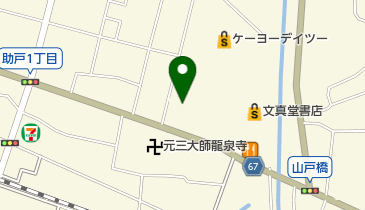 ベリー足利店の地図画像