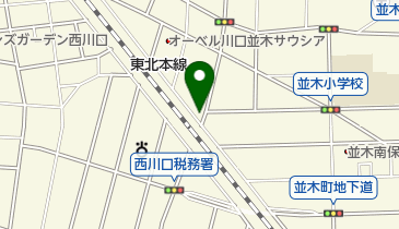 カレーの虎の地図画像