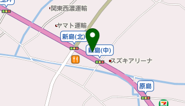 あかねや食堂の地図画像