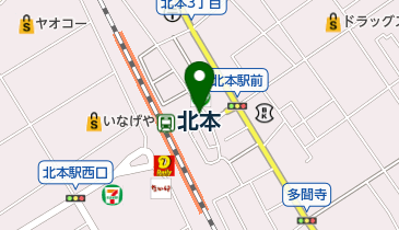 sanRisa北本店の地図画像