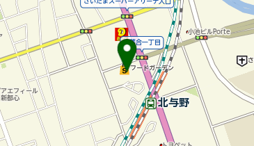 フタバサッカーワールドの地図画像