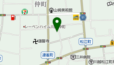 ユニスケートボードショップの地図画像