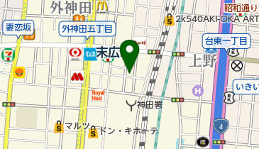 美容室fuwatウィッグの地図画像