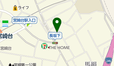 コバック宮崎台店の地図画像