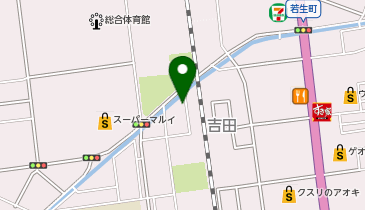 ぎょうざらいらいの地図画像