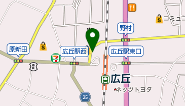 炭火や串坊の地図画像