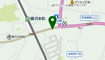 グルカリアジアンダイニングの地図画像