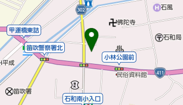 やまなしワインタクシー・笛吹の地図画像