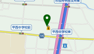 スマイルサロン甲西店の地図画像
