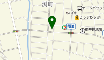 ふらんせ種池店の地図画像