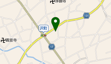 勝山書道研究所の地図画像