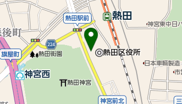 合資会社一力菓子舗 神宮前店の地図画像