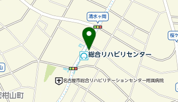 ボディケアのお店ブルースターの地図画像