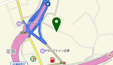静岡県トラック協会東部分室の地図画像
