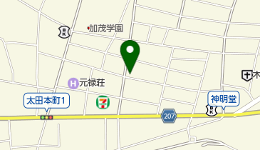 銀猫の地図画像