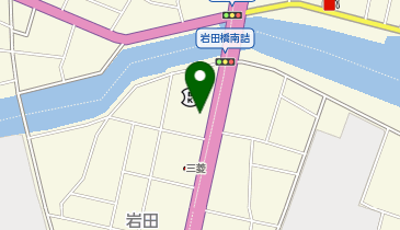 ハッピーウェディング花時計の地図画像