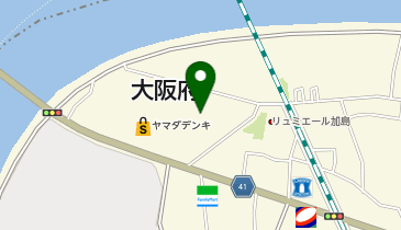 加島こまちの地図画像