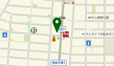 理容プラージュ我孫子店の地図画像