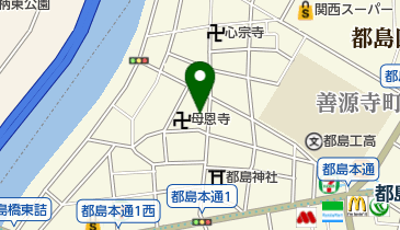 大阪みやこ霊廟・縁凛堂の地図画像
