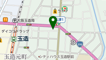 理容ほがらかの地図画像