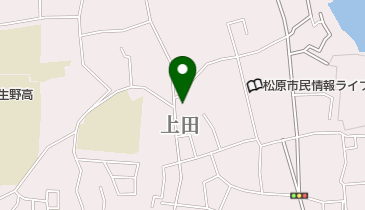 ベリーうえだデイトレーニングセンターの地図画像