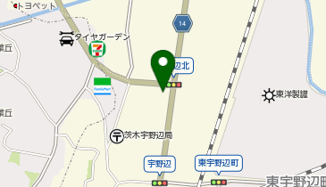 ネッツトヨタ中央大阪株式会社 宇野辺店の地図画像