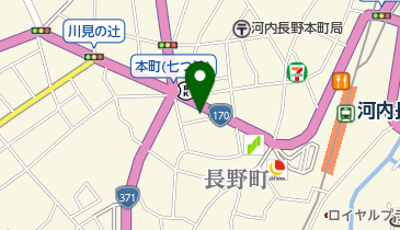 河内長野整骨院の地図画像