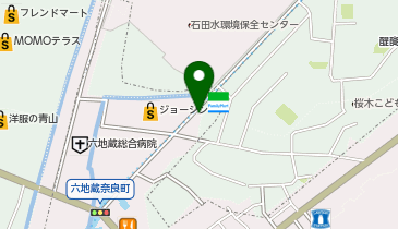 豚骨野郎六地蔵店の地図画像