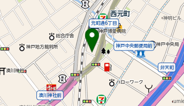 大井肉店レストランの地図画像